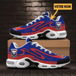 Chaussures Air Max Plus Stade Malherbe Caen Édition Limitée avec nom personnalisé
