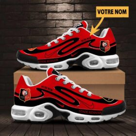 Chaussures Air Max Plus Stade Rennais Édition Limitée avec nom personnalisé