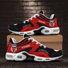 Chaussures Air Max Plus Stade Toulousain Édition spéciale avec nom personnalisé