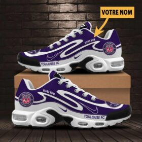 Chaussures Air Max Plus Toulouse FC Édition Limitée avec nom personnalisé