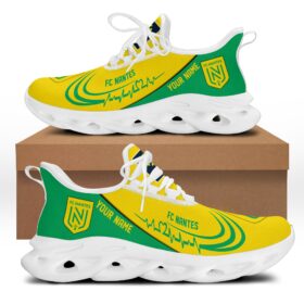 Chaussures Max Soul spéciales FC Nantes avec nom personnalisé