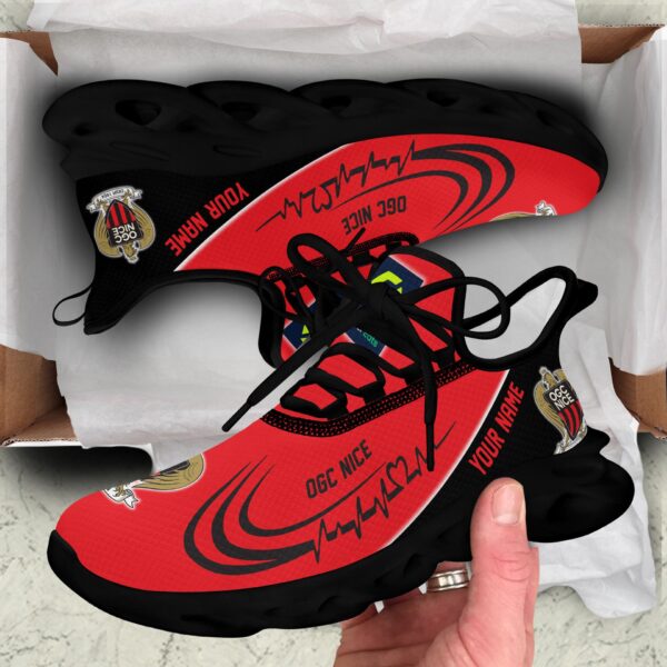 Chaussures Max Soul spéciales OGC Nice avec nom personnalisé – Image 4