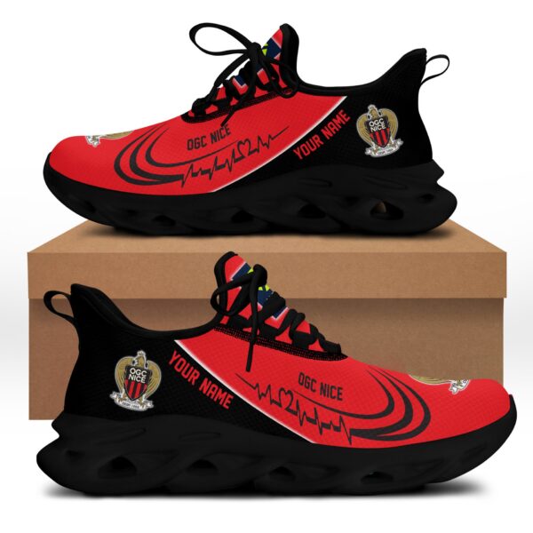 Chaussures Max Soul spéciales OGC Nice avec nom personnalisé – Image 2
