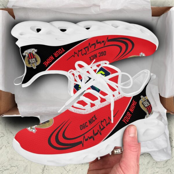 Chaussures Max Soul spéciales OGC Nice avec nom personnalisé – Image 3