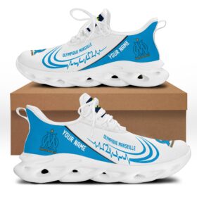 Chaussures Max Soul spéciales Olympique de Marseille avec nom personnalisé