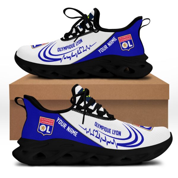 Chaussures Max Soul spéciales Olympique Lyonnais avec nom personnalisé – Image 2