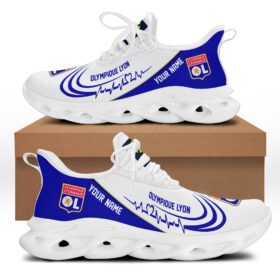 Chaussures Max Soul spéciales Olympique Lyonnais avec nom personnalisé