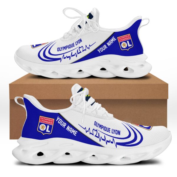 Chaussures Max Soul spéciales Olympique Lyonnais avec nom personnalisé