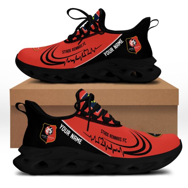 Chaussures Max Soul spéciales Stade Rennais FC avec nom personnalisé – Image 2
