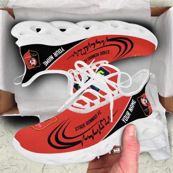 Chaussures Max Soul spéciales Stade Rennais FC avec nom personnalisé – Image 3