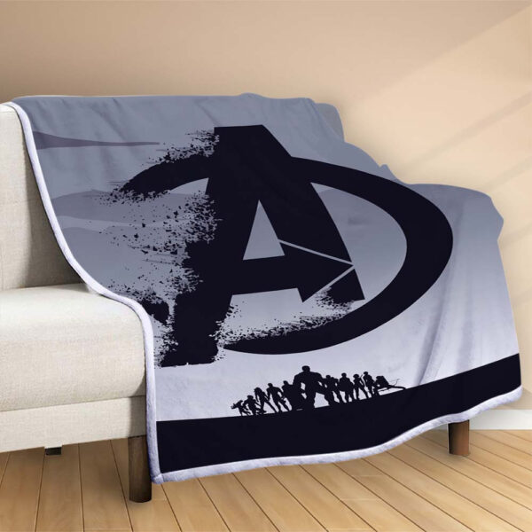 Plaid Avengers Marvel Couverture Polaire Plaid Canapé – Image 2