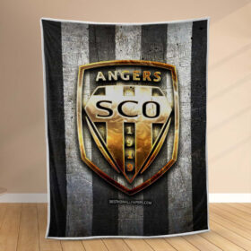 Plaid Angers SCO 6 Couverture Polaire Plaid Canapé