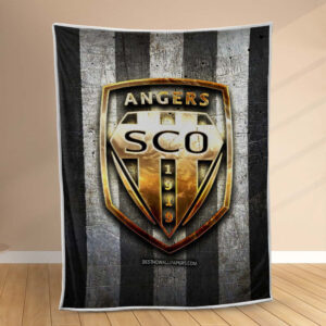 Plaid Angers SCO 6 Couverture Polaire Plaid Canapé