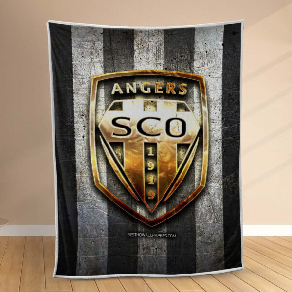 Plaid Angers SCO 6 Couverture Polaire Plaid Canapé