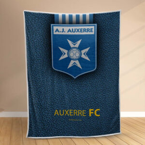Plaid AJ Auxerre 3 Couverture Polaire Plaid Canapé