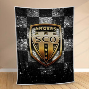 Plaid Angers SCO 5 Couverture Polaire Plaid Canapé