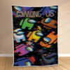 Plaid Among Us Game 1001 Couverture Polaire Plaid Canapé