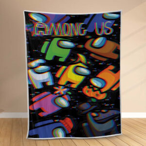 Plaid Among Us Game 1001 Couverture Polaire Plaid Canapé