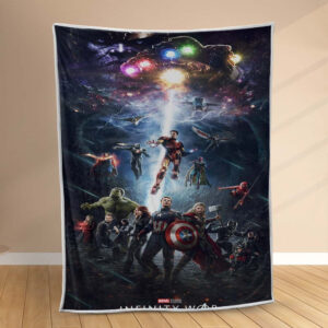 Plaid Bataille finale des Avengers Endgame Couverture Polaire Plaid Canapé