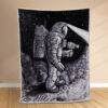 Plaid astronaute cosmonaute Couverture Polaire Plaid Canapé
