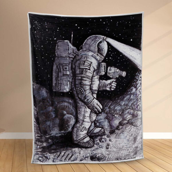 Plaid astronaute cosmonaute Couverture Polaire Plaid Canapé
