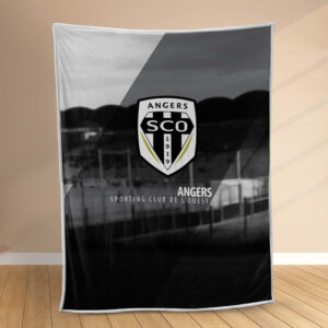 Plaid Angers SCO 4 Couverture Polaire Plaid Canapé