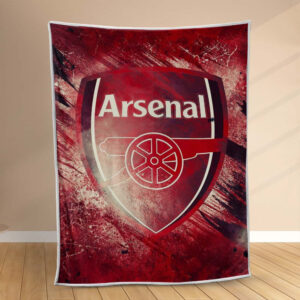 Plaid Arsenal Football Club 13 Couverture Polaire Plaid Canapé