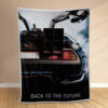 Plaid Retour vers le futur Couverture Polaire Plaid Canapé