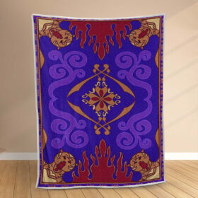 Plaid Tapis Magique Aladin Couverture Polaire Plaid Canapé