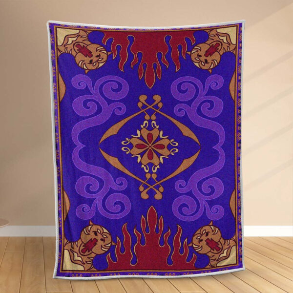 Plaid Tapis Magique Aladin Couverture Polaire Plaid Canapé