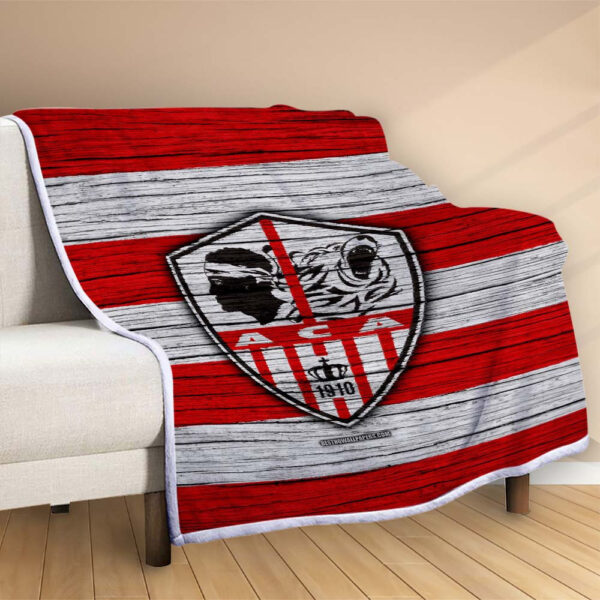 Plaid ACA Ajaccio 2 Couverture Polaire Plaid Canapé – Image 2