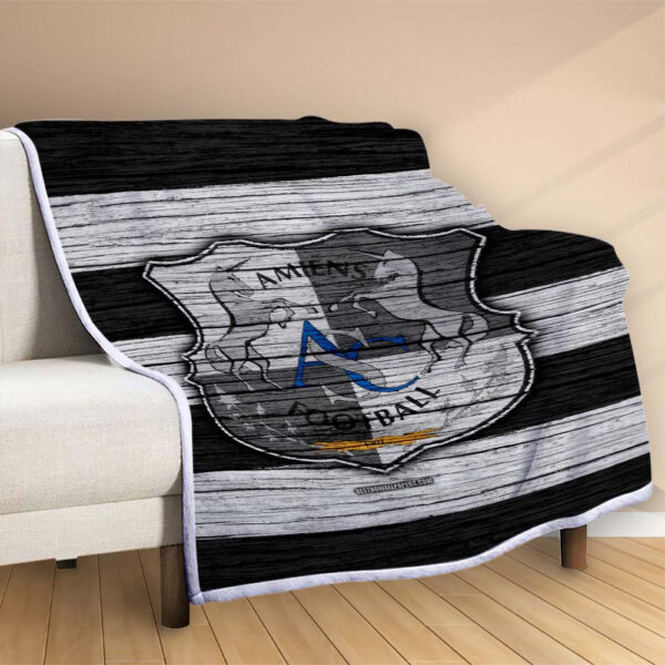 Plaid Amiens SC 3 Couverture Polaire Plaid Canapé – Image 2
