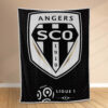 Plaid Angers SCO 3 Couverture Polaire Plaid Canapé