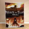Plaid L'Attaque des Titans 1001 Couverture Polaire Plaid Canapé