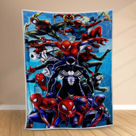 Plaid Tout Spiderman Marvel Couverture Polaire Plaid Canapé