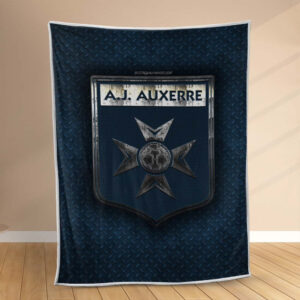 Plaid AJ Auxerre 1 Couverture Polaire Plaid Canapé