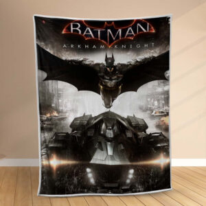 Plaid Batman Arkham Chevalier Couverture Polaire Plaid Canapé