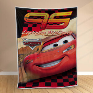 Plaid 95 Lightning McQueen Couverture Polaire Plaid Canapé