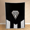 Plaid Angers SCO 2 Couverture Polaire Plaid Canapé