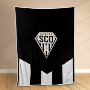 Plaid Angers SCO 2 Couverture Polaire Plaid Canapé