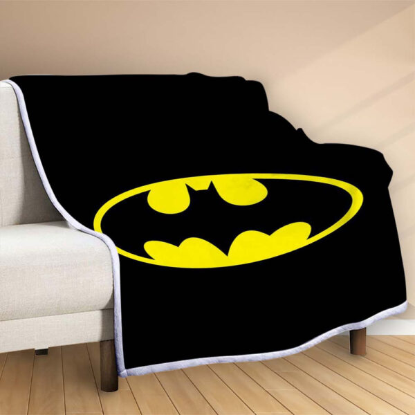 Plaid Batman DC 40 Couverture Polaire Plaid Canapé – Image 2
