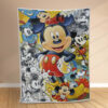 Plaid Disney Mickey Mouse 1005 Couverture Polaire Plaid Canapé