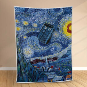 Plaid Doctor Who 1001 Couverture Polaire Plaid Canapé