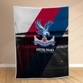 Plaid Crystal Palace Football Club 4 Couverture Polaire Plaid Canapé