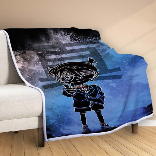 Plaid Conan Anime 1001 Couverture Polaire Plaid Canapé – Image 2