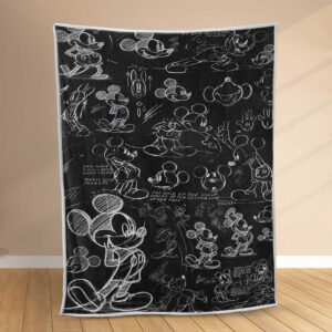 Plaid Disney Mickey Mouse Tirage au sort 1001 Couverture Polaire Plaid Canapé