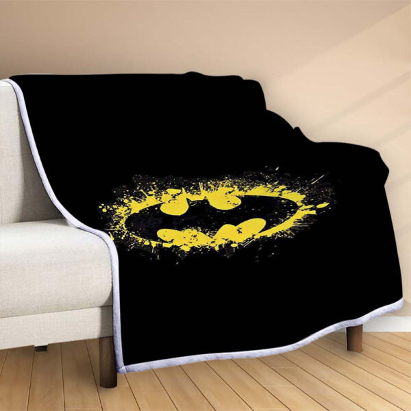 Plaid Batman DC 45 Couverture Polaire Plaid Canapé – Image 2