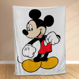 Plaid Disney Mickey Mouse 1002 Couverture Polaire Plaid Canapé