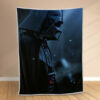 Plaid Dark Vador Star Wars dans le noir Couverture Polaire Plaid Canapé