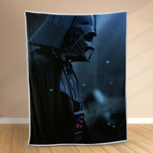 Plaid Dark Vador Star Wars dans le noir Couverture Polaire Plaid Canapé